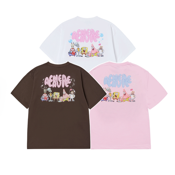 Áo thun ADLV - Acmé de la vie Bubble Font Spongebob