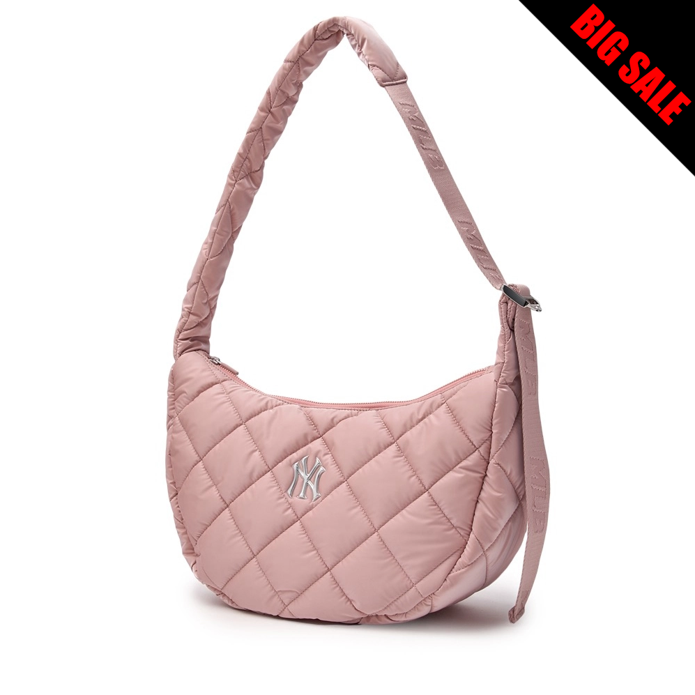  Túi Xách MLB Korea - Curve Padded Hobo NY - 3ABQL064N-50PKM 