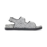  Giày Sandal MLB Double Jacquard Diamond Monogram Boston Black - 3ASDCSJ33-50BKS 