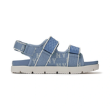  Giày Sandal MLB Liner Denim Mono NY Yankees Blue - 3ASDTPD43-50BLS 