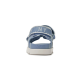  Giày Sandal MLB Liner Denim Mono NY Yankees Blue - 3ASDTPD43-50BLS 
