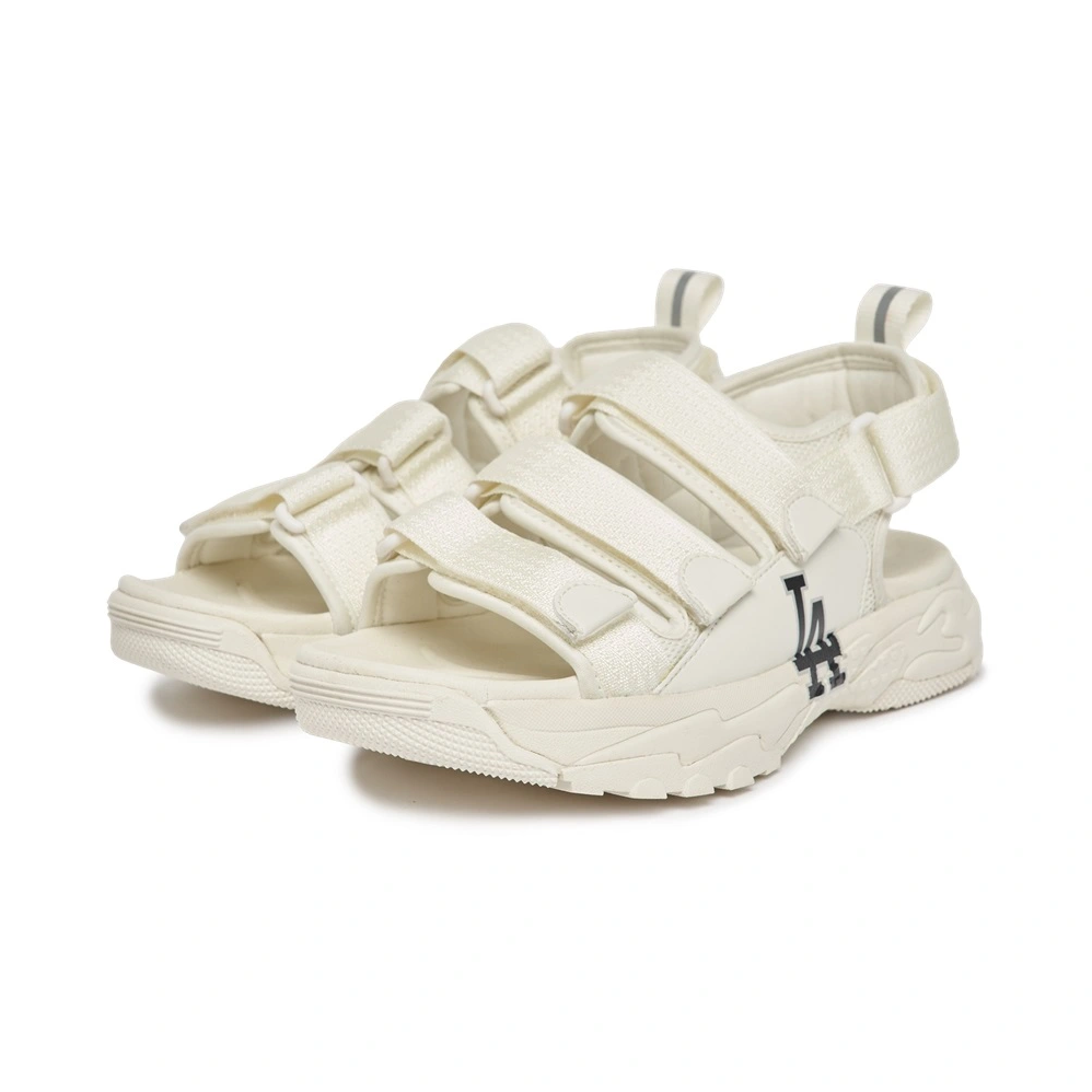  Giày Sandal MLB Chunky Triple Boston Red Sox White - 3ASDCSS33-07IVS 