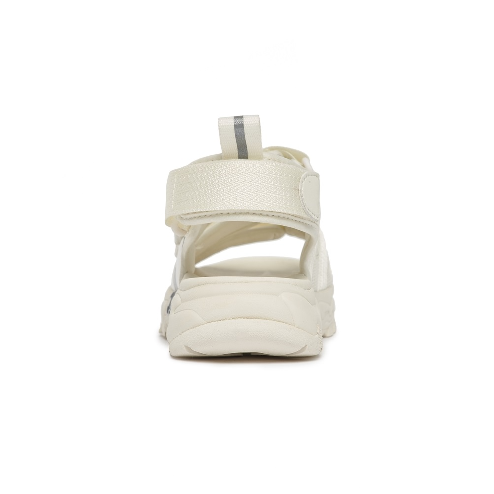  Giày Sandal MLB Chunky Triple Boston Red Sox White - 3ASDCSS33-07IVS 