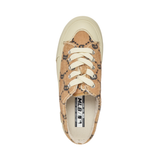  Giày MLB Playball Mule Fur Diamond Monogram Boston Beige - 3AMUUFS26-43BGD 