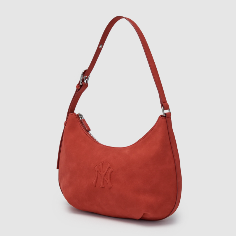  Túi Xách MLB Korea - Basic Pallet Hobo Bag NY - 3ABQSD16N-50RDS 