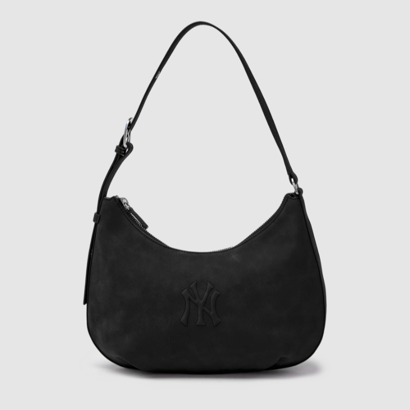  Túi Xách MLB Korea - Basic Pallet Hobo Bag NY - 3ABQSD16N-50BKS 