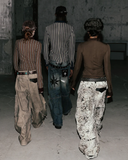  Áo Thun Polo Dài Tay [Unisex] Badblood - [w-tee25-186] Vintage Jersey Burgundy 