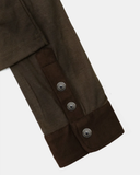  Áo Thun Polo Dài Tay [Unisex] Badblood - [w-tee25-185] Vintage Jersey Brown 