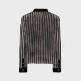  Áo Thun Polo Dài Tay [Unisex] Badblood - [w-tee25-187] Vintage Jersey Blue 