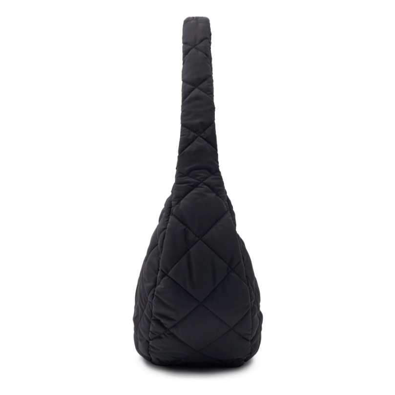  Túi Xách MLB Korea - Padding Quilted Large Hobo Bag - 3ABQL0936-50BKS 