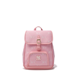  Balo MLB Korea - Dia Monogram Mini Backpack New York Yankees Pink - 7ABKMD45N-50PKL 