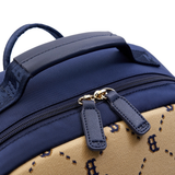  Balo MLB Korea - Diamond Monogram Jacquard Cute Bear Boston Beige - 7ABKMD24N-43BGS 