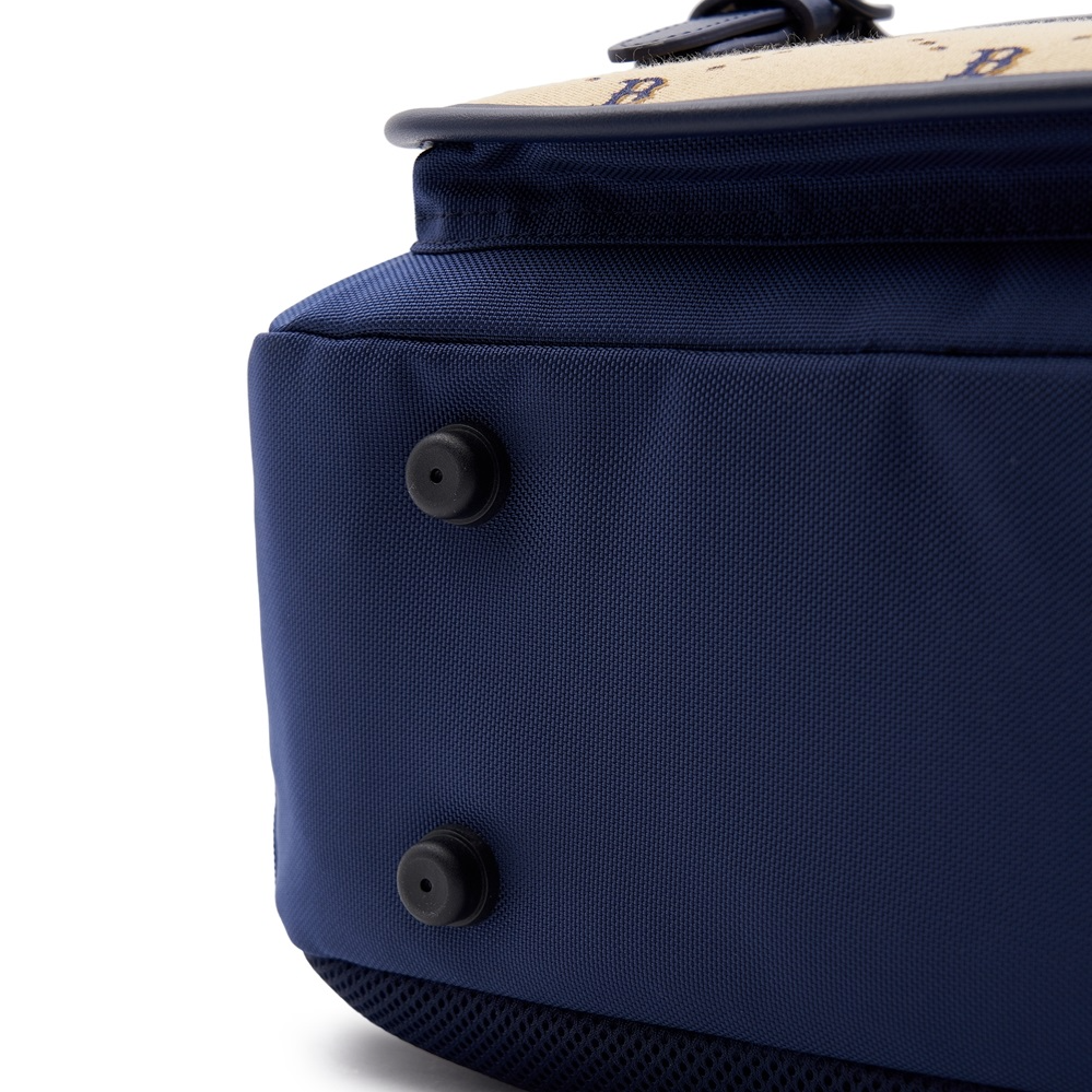  Balo MLB Korea - Diamond Monogram Jacquard Cute Bear Boston Beige - 7ABKMD24N-43BGS 