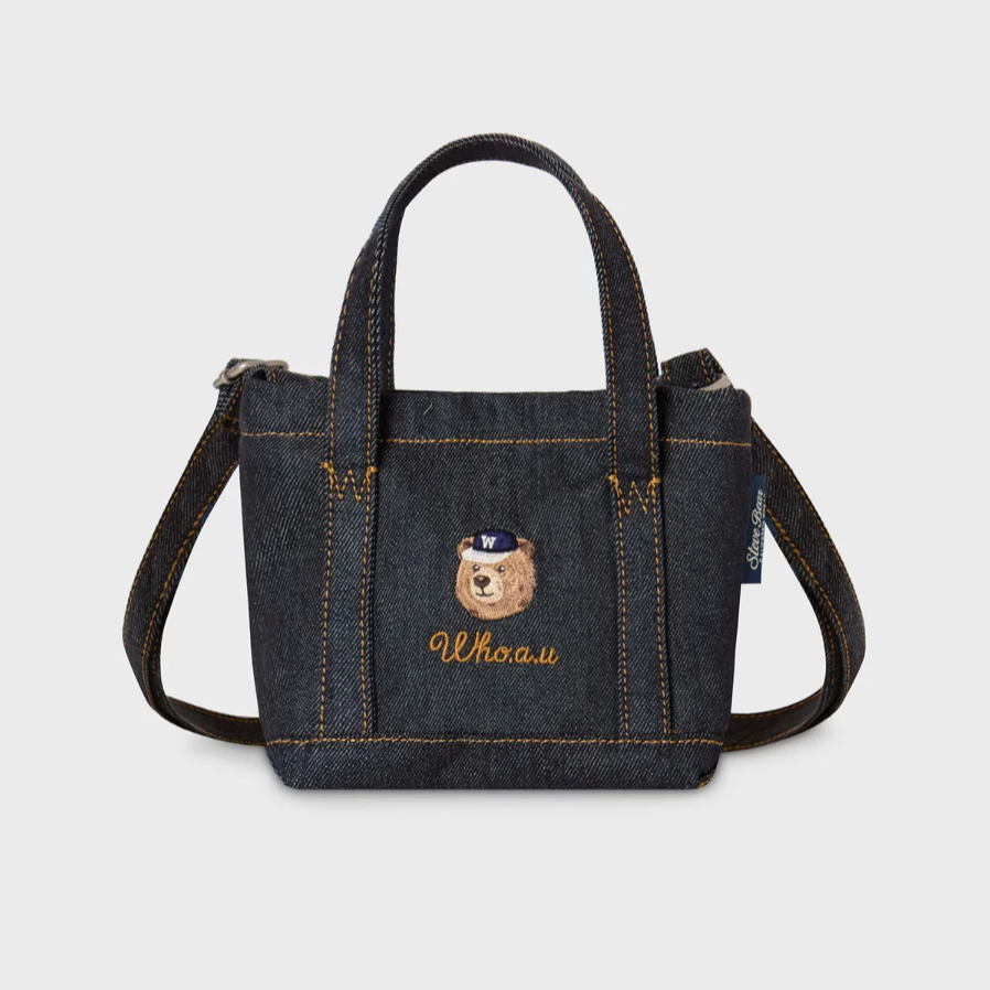  Túi Xách Whoau - Steve Denim Mini Tote Bag - WHBGG2323A 