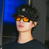  Nón Nửa Đầu MLB Basic Sun Cap NY Yankees - 3ASC00133-50BKS 