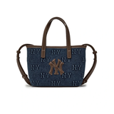  Túi Đeo Chéo MLB Classic Mono Denim Embossed Crossbody NY 3ACRDM16N-50INS 