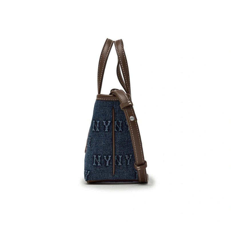  Túi Đeo Chéo MLB Classic Mono Denim Embossed Crossbody NY 3ACRDM16N-50INS 