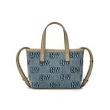  Túi Đeo Chéo MLB Classic Mono Denim Embossed Crossbody NY 3ACRDM16N-50BLL 