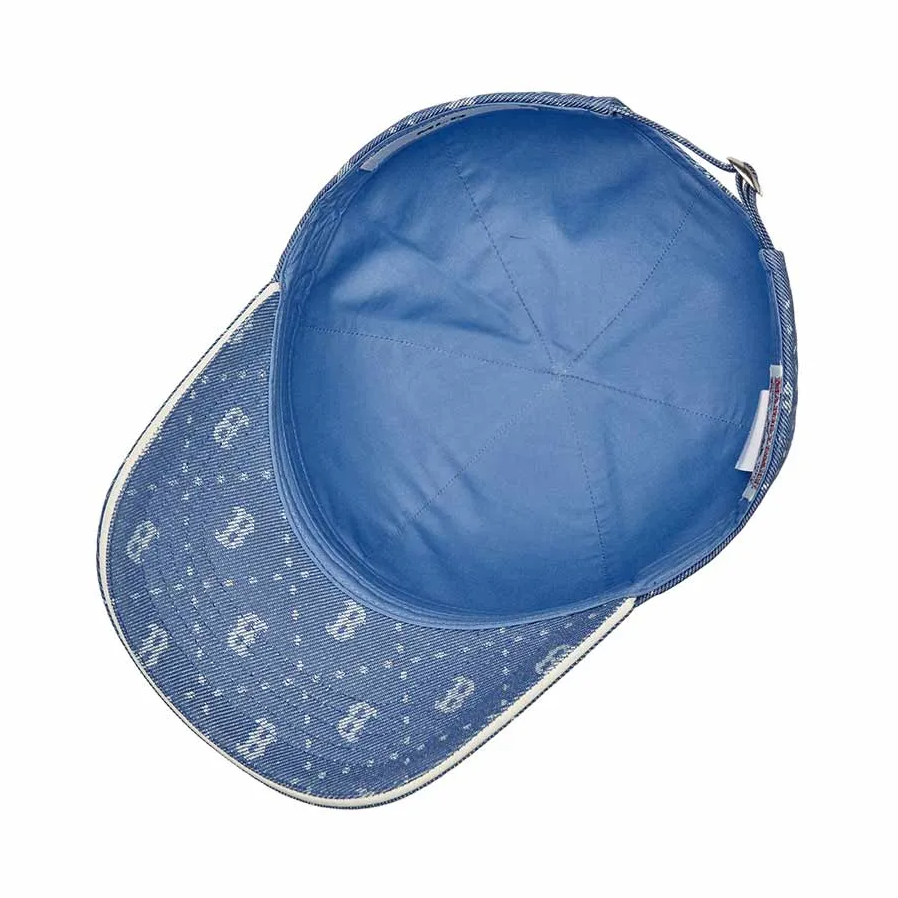  Nón MLB Korea - [Unisex] Denim Dia Mono Boston - 3ACPMD13N-43SBL 