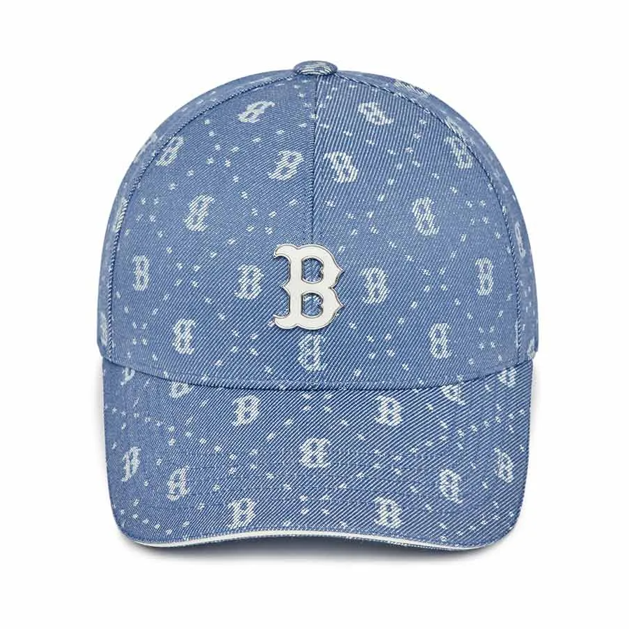  Nón MLB Korea - [Unisex] Denim Dia Mono Boston - 3ACPMD13N-43SBL 