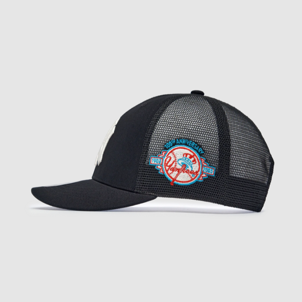 Nón MLB Korea - [Unisex] Signature Patch Mesh Cap - 3AMCB0463-50BKS