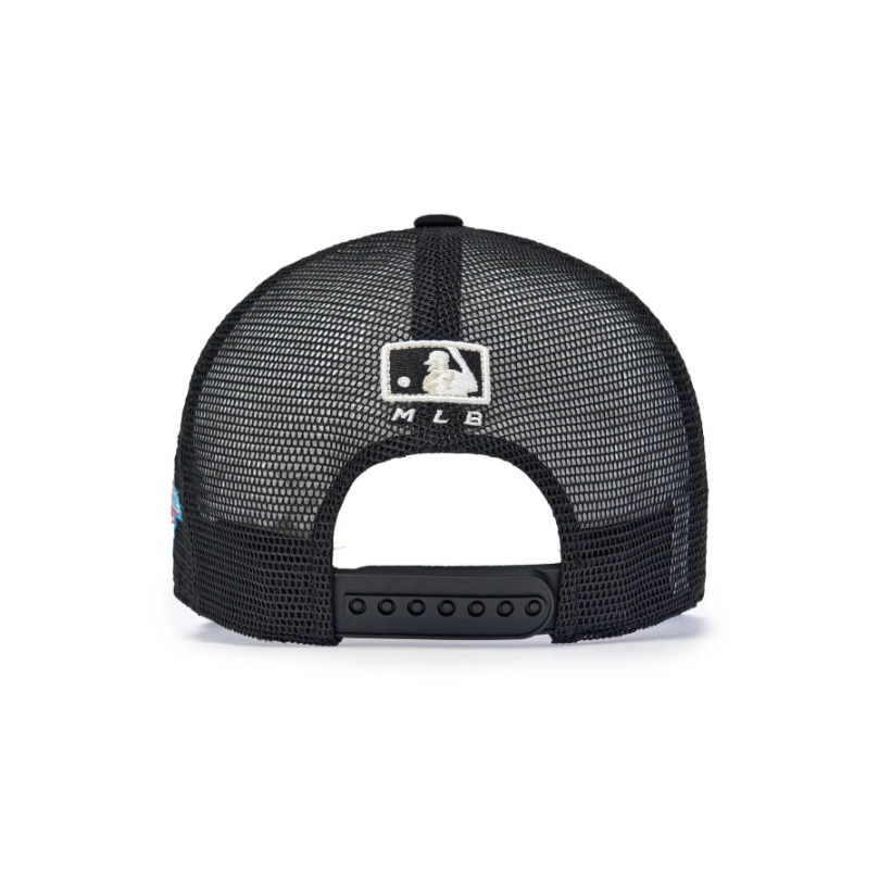  Nón MLB Korea - [Unisex] Signature Patch Mesh Cap - 3AMCB0463-50BKS 