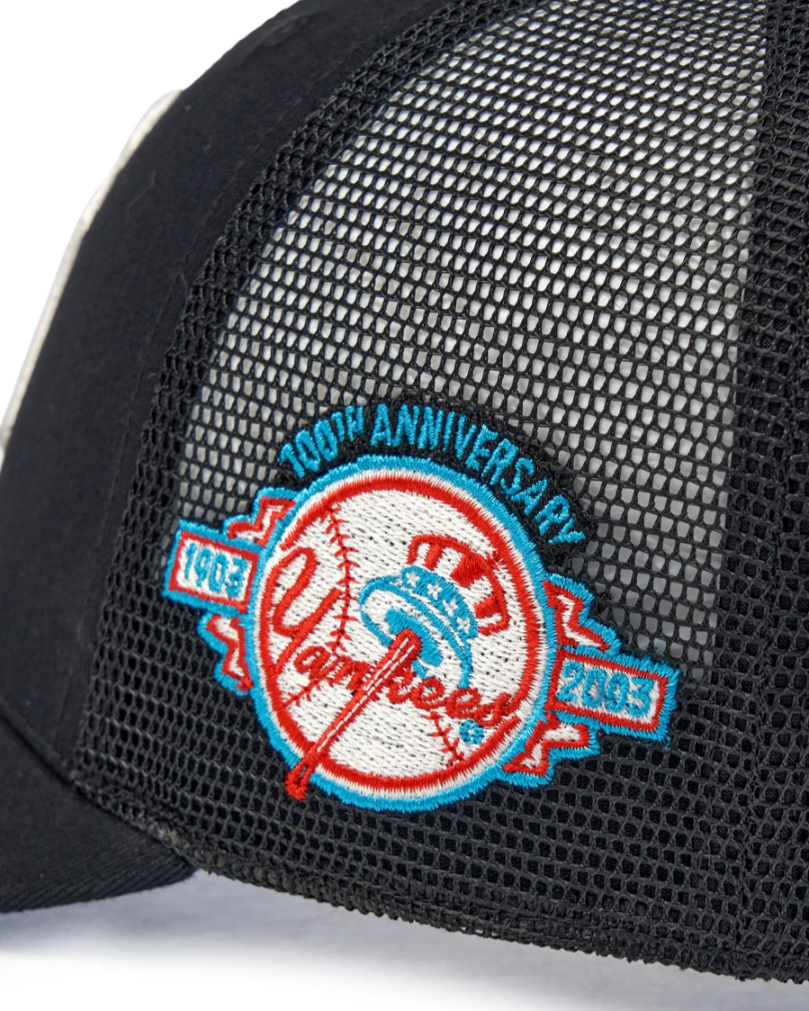  Nón MLB Korea - [Unisex] Signature Patch Mesh Cap - 3AMCB0463-50BKS 