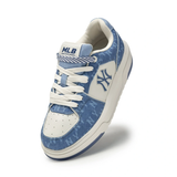  Giày MLB Korea Chunky Liner Denim Mono SL New York Yankees Blue - 3ASXM016N-50BLD 