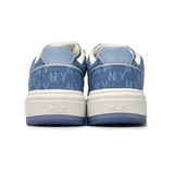  Giày MLB Korea Chunky Liner Denim Mono SL New York Yankees Blue - 3ASXM016N-50BLD 
