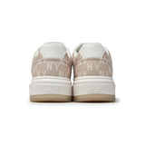  Giày MLB Korea Chunky Liner Denim Mono SL New York Yankees Cream - 3ASXM016N-50CRS 
