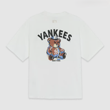  Áo thun MLB - [Unisex] NY Yankees Oversized Mega Bear Back Graphic - 3ATSE0263-50WHS 