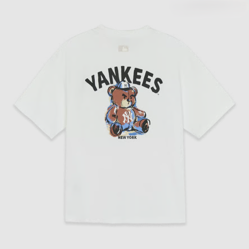  Áo thun MLB - [Unisex] NY Yankees Oversized Mega Bear Back Graphic - 3ATSE0263-50WHS 