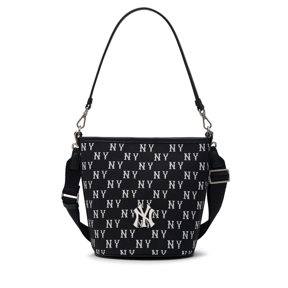  Túi Xách MLB - Monogram Jacquard Bucket Bag New York Yankees - 3ABML024N-50BKS 