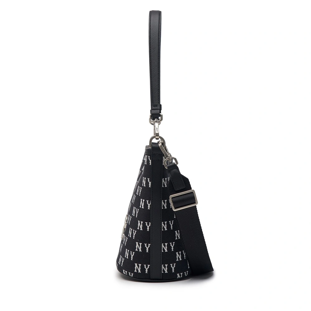  Túi Xách MLB - Monogram Jacquard Bucket Bag New York Yankees - 3ABML024N-50BKS 