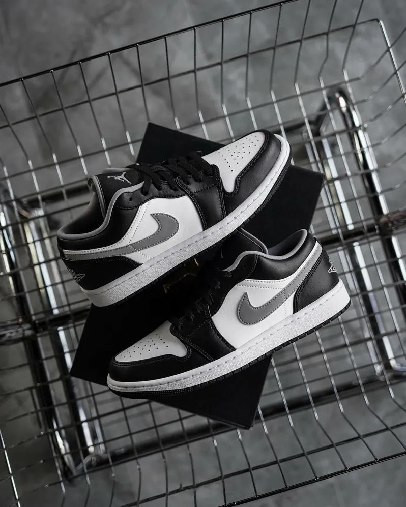  Giày Nike Air Jordan 1 Low Smoke Grey V3 553558-040 