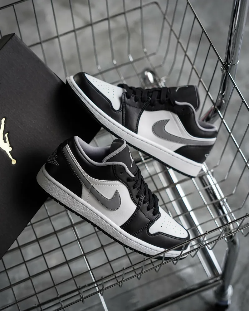  Giày Nike Air Jordan 1 Low Smoke Grey V3 553558-040 