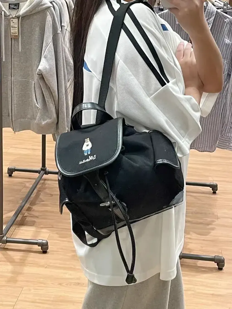  Balo Whoau Korea - Steve Canvas Backpack WHBGG2221A 