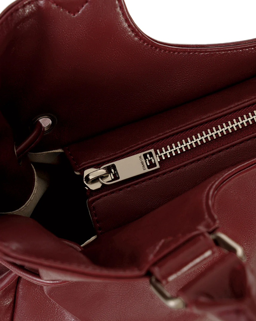  Túi Xách Stand Oil - Breezy Bag / Red Wine 