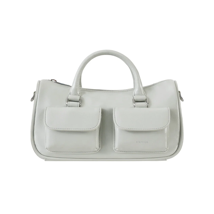  Túi Xách Stand Oil - Chubby Half Bag Gray 