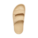  Dép MLB Chunky Bouncer Two Strap LA Dodgers Sand - 3ALPCBT33-50SAL 