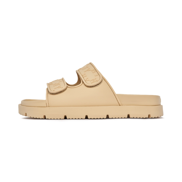  Dép MLB Chunky Bouncer Two Strap LA Dodgers Sand - 3ALPCBT33-50SAL 