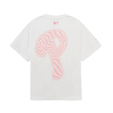 Áo thun MLB Checkerboard Clipping Logo - 3ATSO0233 