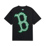  Áo thun MLB Checkerboard Clipping Logo - 3ATSO0233 