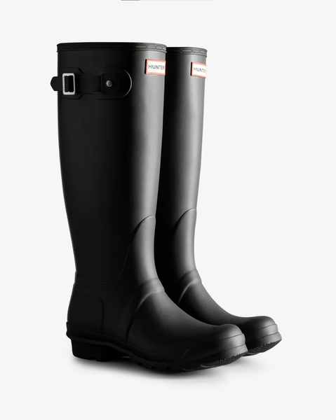  Giày Boots Hunter - Women's Tri-colour Logo Backstrap Tall Wellington 
