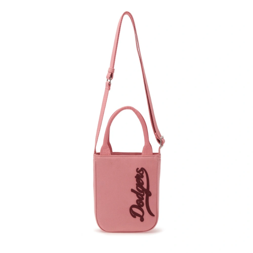  Túi Phone MLB Varsity Cursive Denim Mini Crossbody LA - 3ACRS104N-07PKD 