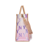  Túi MLB Korea - Gardient Mono Coated Canvas Large Tote NY Yankees - 3AORL0233-50VOS 