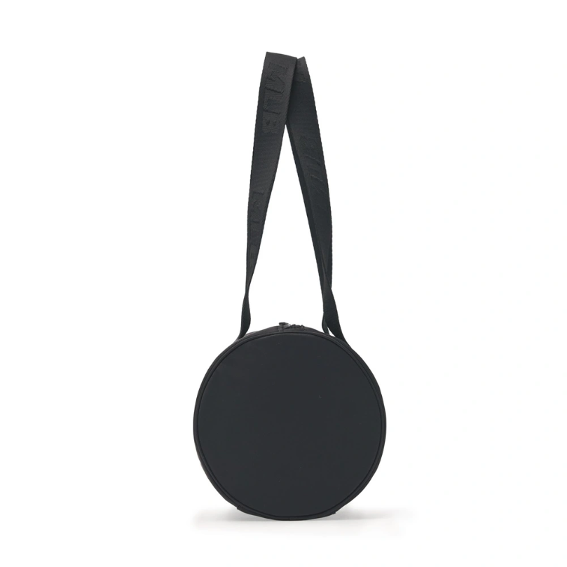  Túi Trống MLB Korea Nylon Sportive Round Shoulder Bag NY Yankees Black - 3ABQL024N-50BKS 
