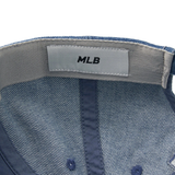  Nón MLB Korea - [Unisex] Basic Coopers Denim 5PANEL NY Blue - 3ACPDS24N-50BLL 