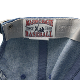  Nón MLB Korea - [Unisex] Basic Coopers Denim 5PANEL NY Blue - 3ACPDS24N-50BLL 