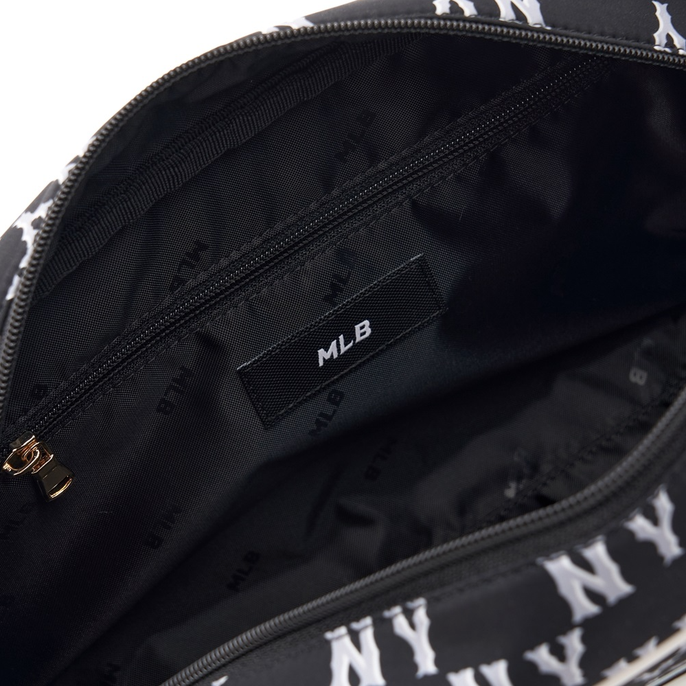  Túi Trống MLB Korea Monotive Crossbody NY Yankees Black - 7ACRMT13N-50BKS 